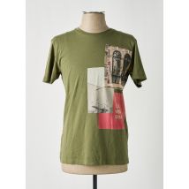ESPRIT - T-shirt vert en coton - Homme - Taille S - Modz