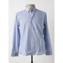 ESPRIT - Chemise manches longues bleu en coton - Homme - Taille XXL - Modz
