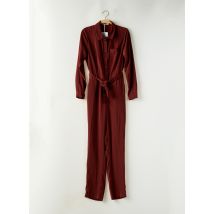 LES P'TITES BOMBES - Combi-pantalon orange en viscose - Femme - Taille 36 - Modz