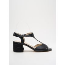 MARROQUI SANCHEZ - Sandales/Nu pieds noir en cuir - Femme - Taille 37 - Modz