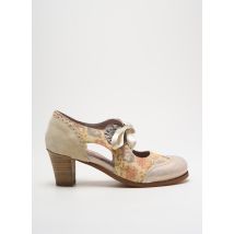 DKODE - Sandales/Nu pieds beige en cuir - Femme - Taille 37 - Modz