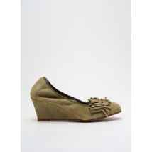 BASTA COSI - Escarpins vert en cuir - Femme - Taille 36 - Modz