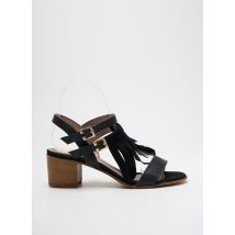 BISOUS CONFITURE - Sandales/Nu pieds noir en cuir - Femme - Taille 37 - Modz