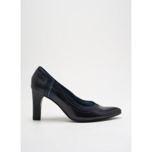 UN TOUR EN VILLE - Escarpins bleu en cuir - Femme - Taille 38 - Modz