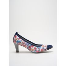 UN TOUR EN VILLE - Escarpins bleu en cuir - Femme - Taille 40 - Modz