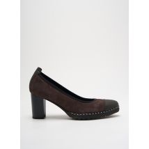 UN TOUR EN VILLE - Escarpins vert en cuir - Femme - Taille 36 - Modz