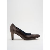 UN TOUR EN VILLE - Escarpins marron en cuir - Femme - Taille TU - Modz