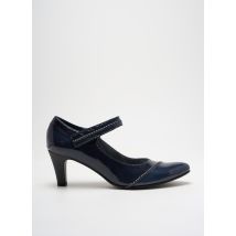 UN TOUR EN VILLE - Escarpins bleu en cuir - Femme - Taille TU - Modz