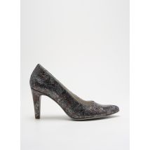 UN TOUR EN VILLE - Escarpins gris en cuir - Femme - Taille 35 - Modz