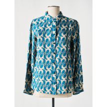 AGATHE & LOUISE - Chemisier bleu en viscose - Femme - Taille 42 - Modz