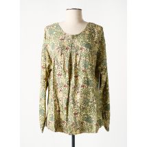 AGATHE & LOUISE - Tunique manches longues vert en viscose - Femme - Taille 54 - Modz