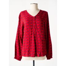 AGATHE & LOUISE - Blouse rouge en viscose - Femme - Taille 52 - Modz