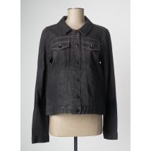 PAUL BRIAL - Veste en jean noir en coton - Femme - Taille 38 - Modz