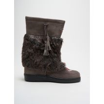 MINNETONKA - Bottines/Boots gris en cuir - Femme - Taille 40 - Modz