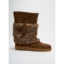 MINNETONKA - Bottines/Boots marron en cuir - Femme - Taille 42 - Modz