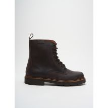 AIGLE - Bottines/Boots marron en cuir - Homme - Taille 41 - Modz