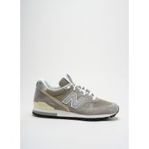 NEW BALANCE - Baskets gris en cuir - Homme - Taille 42 - Modz
