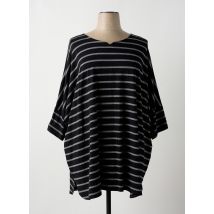 Q'NEEL - Tunique manches longues noir en viscose - Femme - Taille 60 - Modz
