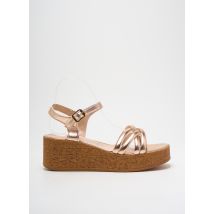 MARCO TOZZI - Sandales/Nu pieds rose en cuir - Femme - Taille 39 - Modz