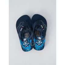 X WEAR - Tongs bleu en textile - Garçon - Taille 32 - Modz