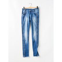 KILLAH - Jeans coupe slim bleu en coton - Femme - Taille W26 - Modz