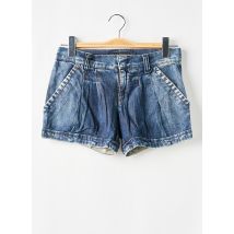 MISS SIXTY - Short bleu en coton - Femme - Taille W24 - Modz