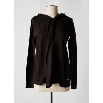 CERRUTI 1881 - Top marron en acrylique - Femme - Taille 40 - Modz