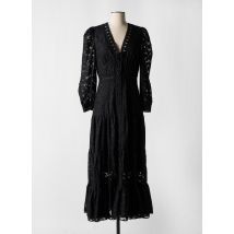 CHOKLATE - Robe longue noir en polyester - Femme - Taille 40 - Modz