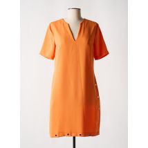 EVA KAYAN - Robe courte orange en polyester - Femme - Taille 46 - Modz