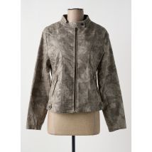 FRED SABATIER - Veste casual gris en coton - Femme - Taille 40 - Modz