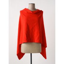 LA FIANCÉE - Poncho orange en viscose - Femme - Taille TU - Modz
