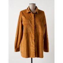 COUTURIST - Chemisier marron en coton - Femme - Taille 40 - Modz