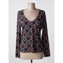 SURKANA - T-shirt noir en viscose - Femme - Taille 40 - Modz