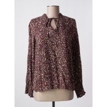 SURKANA - Blouse marron en viscose - Femme - Taille 38 - Modz