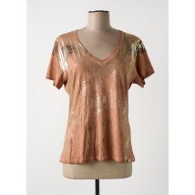 EVA KAYAN - T-shirt marron en coton - Femme - Taille 40 - Modz