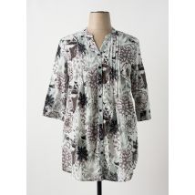 AGATHE & LOUISE - Tunique manches longues gris en coton - Femme - Taille 46 - Modz