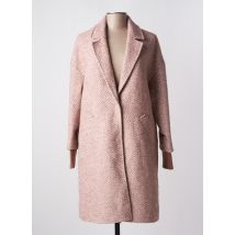 TOM TAILOR - Manteau long rose en polyester - Femme - Taille 44 - Modz