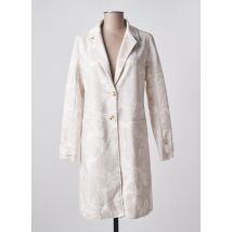 RINO & PELLE - Manteau long beige en polyester - Femme - Taille 36 - Modz