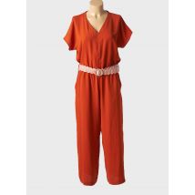 TINTA - Combi-pantalon orange en polyester - Femme - Taille 38 - Modz