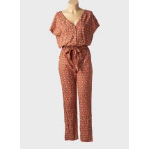 COTON DU MONDE - Combi-pantalon marron en viscose - Femme - Taille 36 - Modz