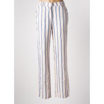 ANDAM - Pantalon droit beige en viscose - Femme - Taille 44 - Modz