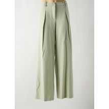 TOM TAILOR - Pantalon flare vert en polyester - Femme - Taille 42 - Modz