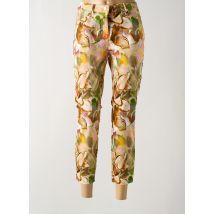 TONI - Pantalon 7/8 marron en coton - Femme - Taille 38 - Modz