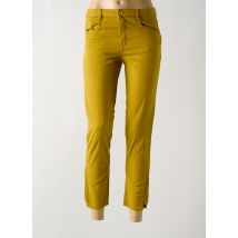 LOLA ESPELETA - Pantalon 7/8 vert en coton - Femme - Taille 36 - Modz