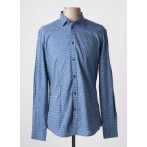 GAUDI - Chemise manches longues bleu en coton - Homme - Taille XL - Modz