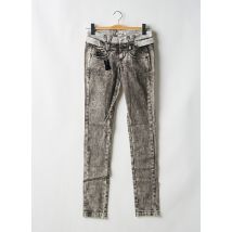 KILLAH - Jeans coupe slim noir en coton - Femme - Taille W24 - Modz