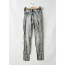 KILLAH - Jeans coupe slim gris en coton - Femme - Taille W30 - Modz
