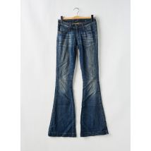 MISS SIXTY - Jean coupe flare bleu en coton - Femme - Taille W23 - Modz