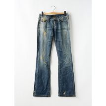 KILLAH - Jean coupe flare bleu en coton - Femme - Taille W25 - Modz