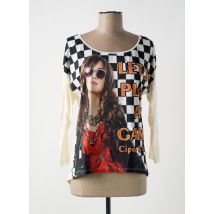 CIPO & BAXX - T-shirt beige en viscose - Femme - Taille 36 - Modz